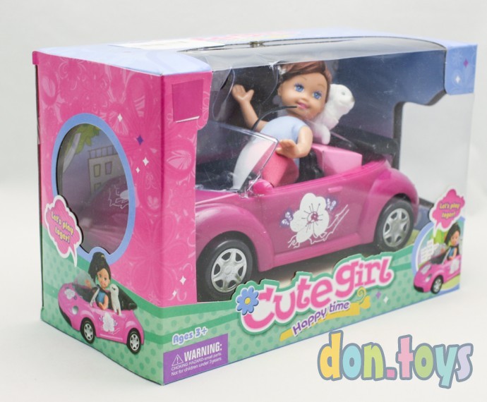 ​Игровой набор Кукла с машиной и собачкой, фото 3