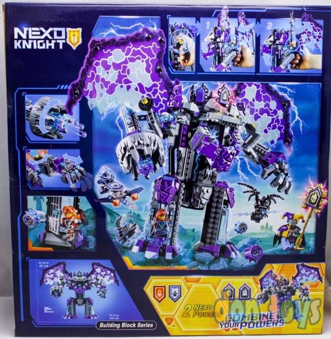 Конструктор BELA 10705 Nexo Knights (аналог LEGO 70356) "Каменный великан-разрушитель", 808 дет, фото 15