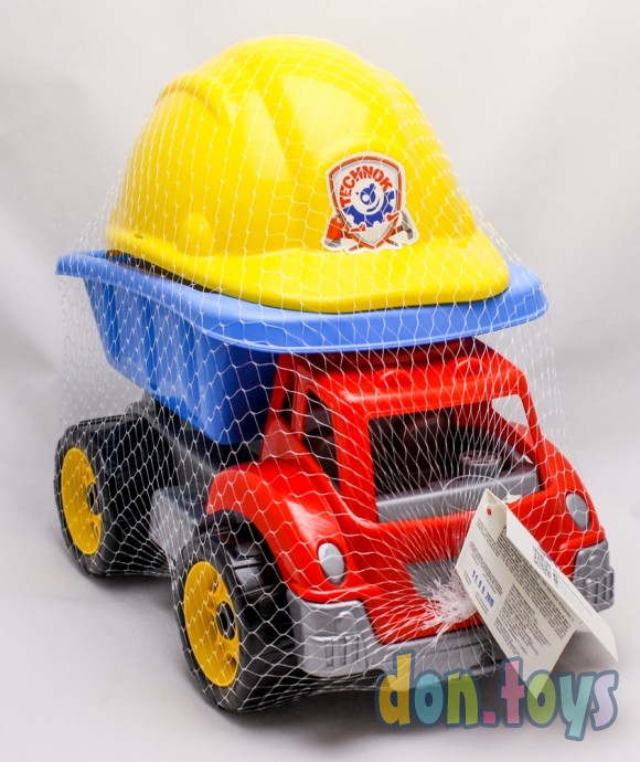 ​Игровой набор "Малыш - строитель" Машина Титан с каской, арт. Т3961, фото 1