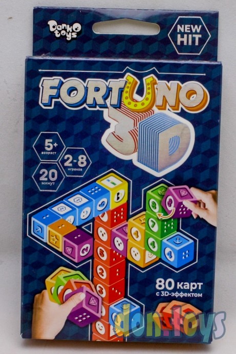 ​Настольная игра «Фортуно», 3D, арт. G-F3D-01, фото 1