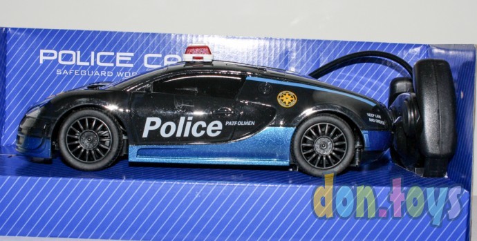 ​Машинка на радиоуправлении Police car Bugatti Veyron 26 см, фото 4