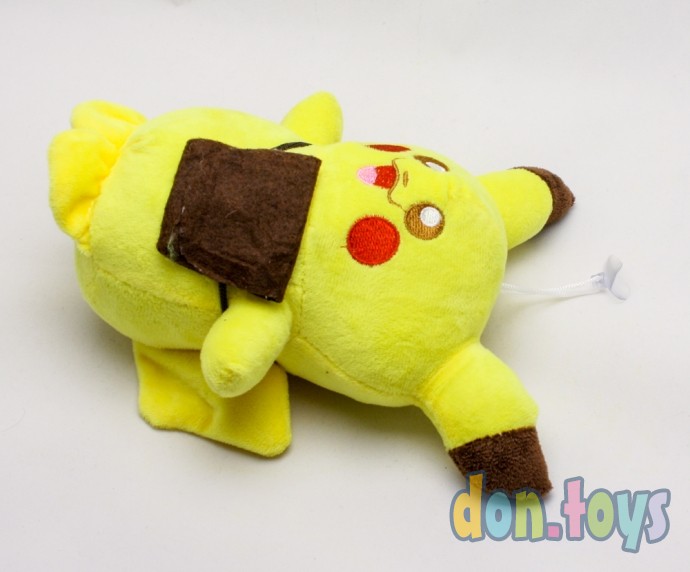 ​Мягкая игрушка Покемон Пикачу с сумочкой, 20 см, фото 4