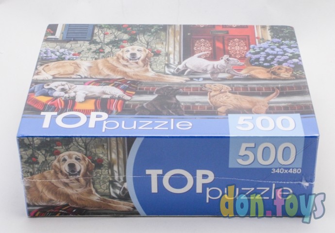​TOPpuzzle Пазлы 500 элементов, Ретриверы, арт. ХТП500-4215, фото 3