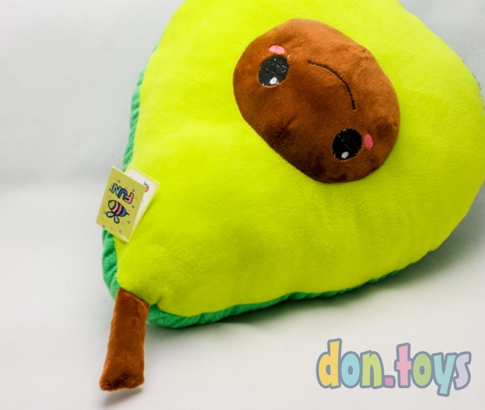 Мягкая игрушка подушка Авокадо, 32х38 см, арт. 202006, фото 4