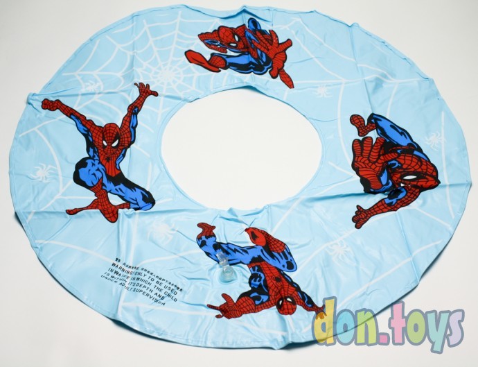 ​Надувной круг д/купания Человек паук, диаметр 60 см, фото 1