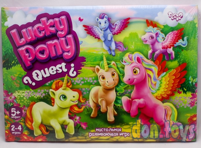 ​Развлекательная настольная игра серия «Lucky Pony», арт. DT G100, фото 1