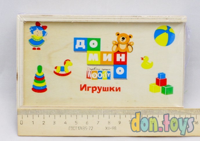 ​Деревянная игрушка Домино - Игрушки, арт. MD 0017, фото 3