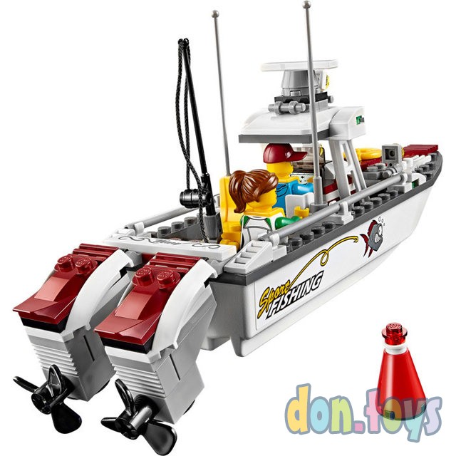 ​Конструктор Bela Urban , арт 10646 (аналог Lego City 60147) "Рыболовный катер", 160 деталей, фото 8
