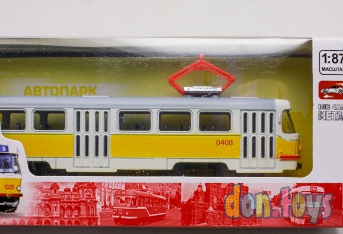 ​Трамвай Автопарк металлопластик инерция, арт. 6411, фото 2