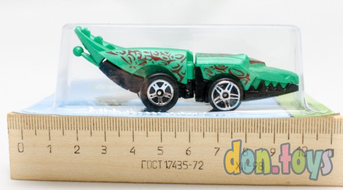 Машинка-мутант зеленая гнущаяся "Kutch Whells" для треков и паркингов "Kutch Whells", фото 1