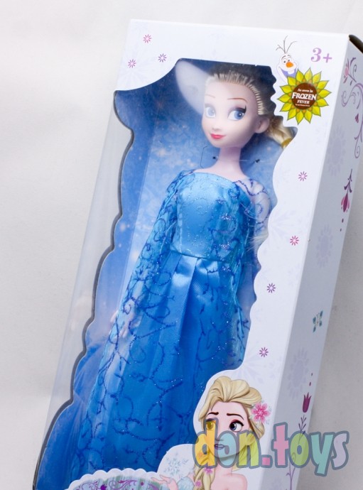 ​Кукла Эльза, Холодное сердце, голубое платье, арт. 2022-2, фото 5