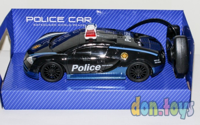 ​Машинка на радиоуправлении Police car Bugatti Veyron 26 см, фото 6