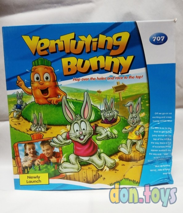 ​Настольная игра Выдерни Морковку Ventuving Bunny – веселые кролики атакуют!, фото 1