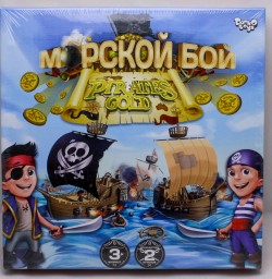 ​Настольная стратегическая игра «Морской бой» серии «Pirate Gold», арт.G-MB-03