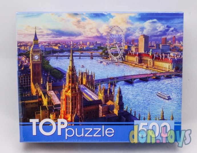 ​TOPpuzzle Пазлы 500 элементов, Лондонский пейзаж, арт. ХТП500-4222, фото 1