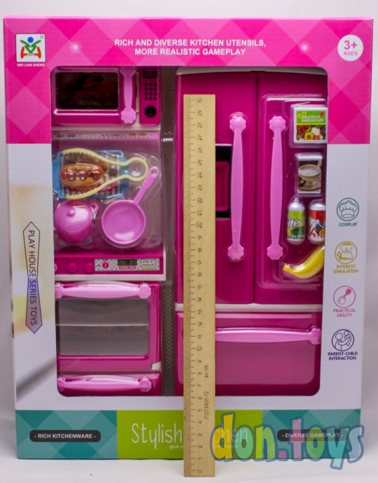 ​Игровая кухня для кукол типа Барби с аксессуарами, арт. 8206, фото 2