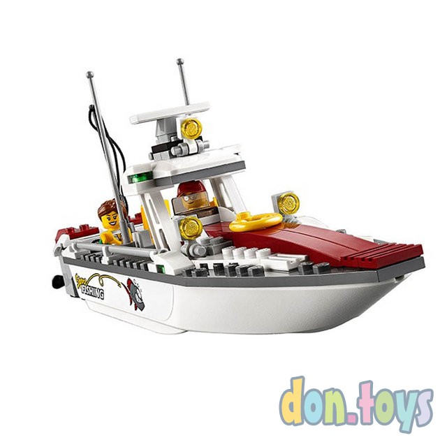 ​Конструктор Bela Urban , арт 10646 (аналог Lego City 60147) "Рыболовный катер", 160 деталей, фото 9
