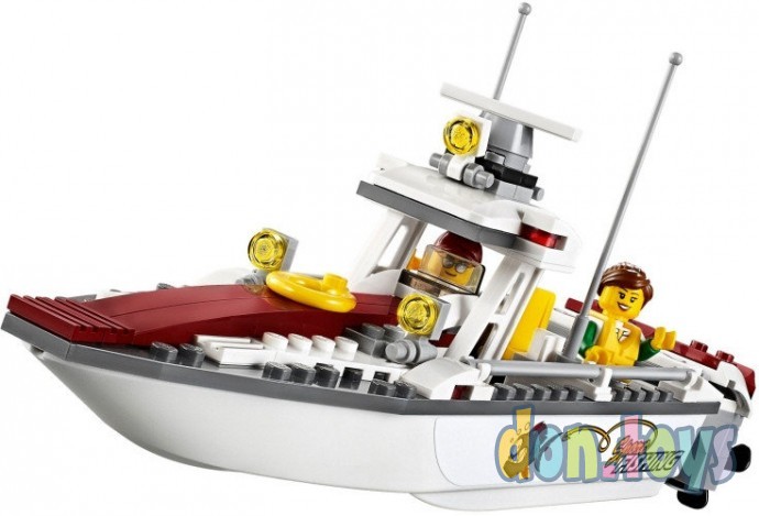 ​Конструктор Bela Urban , арт 10646 (аналог Lego City 60147) "Рыболовный катер", 160 деталей, фото 3