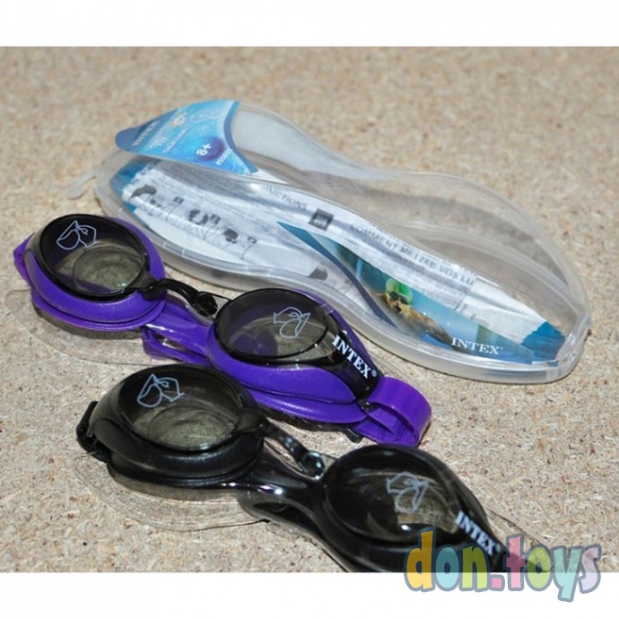 ​Очки для плавания Pro Racing Goggles, 3 цвета, Intex арт. 55691, фото 3