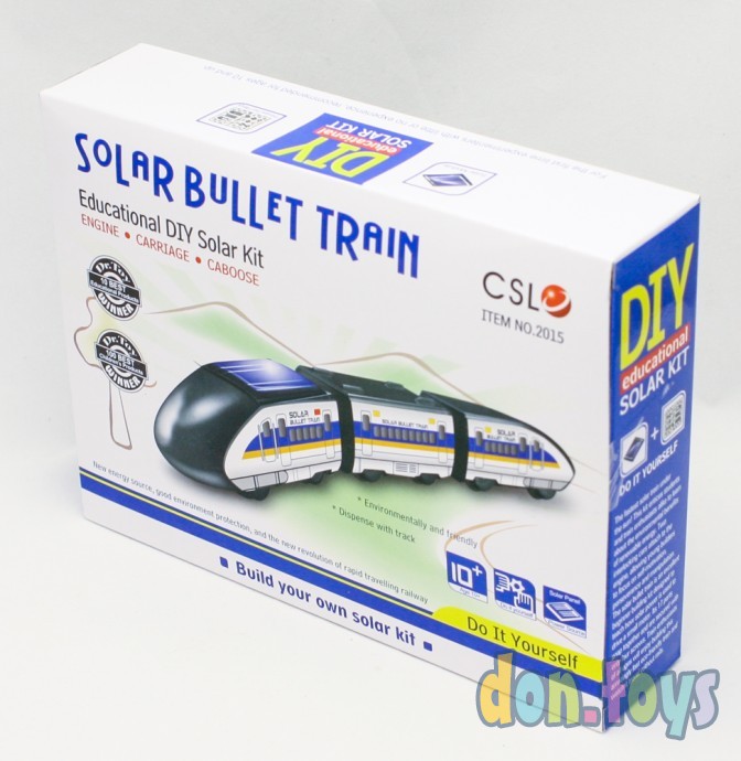 ​Поезд-конструктор на солнечной батарее Solar Bullet Train, фото 4