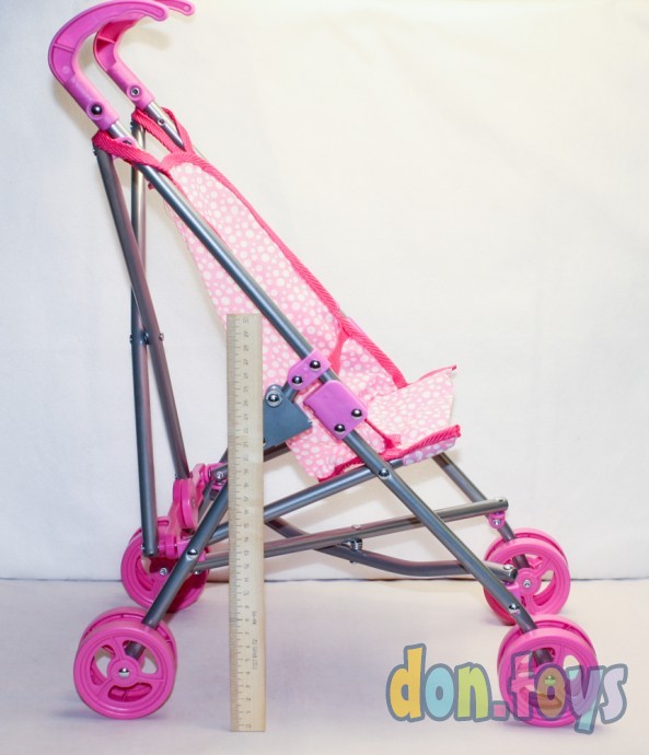 ​Прогулочная коляска для кукол, металлический корпус, фото 5