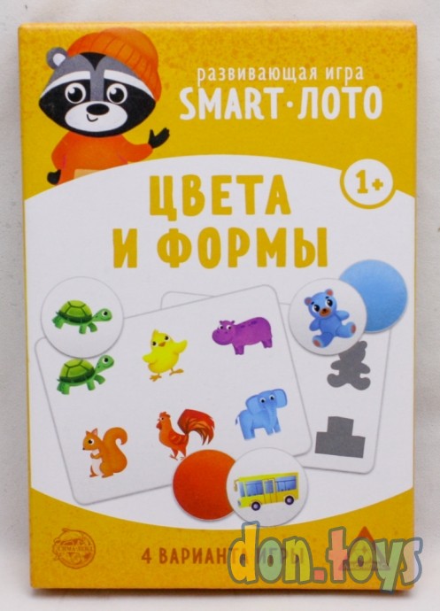 ​Развивающая игра «Smart-лото. Цвета и формы», арт. 4851094, фото 1