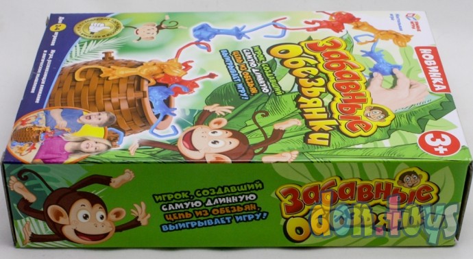 Настольная игра Забавные обезьянки. Умные игры, арт. 2005, фото 5