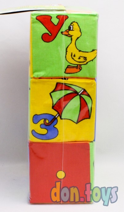 ​Кубики мягкие Азбука, 6 шт., фото 2