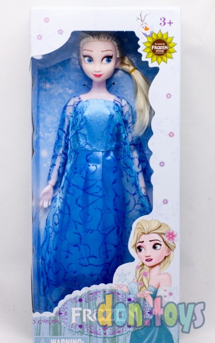 ​Кукла Эльза, Холодное сердце, голубое платье, арт. 2022-2, фото 1