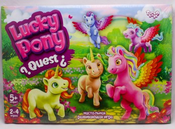 ​Развлекательная настольная игра серия «Lucky Pony», арт. DT G100