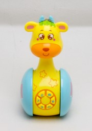​Развивающая игрушка «Музыкальная неваляшка: Жирафик Роро», звук, свет, арт. 4528863
