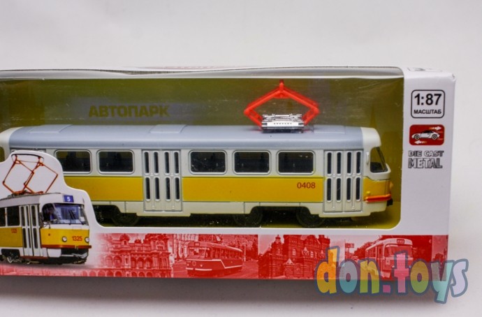 ​Трамвай Автопарк металлопластик инерция, арт. 6411, фото 4