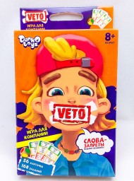 ​Настольная игра викторина VETO Попробуй объяснить, 56 карт, арт.VETO-02