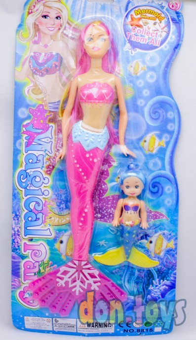 ​Кукла-русалка с малышкой, арт. 8815 А, фото 1