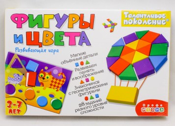 ​Настольная игра «Фигуры и цвета», арт. 4984090(25479)