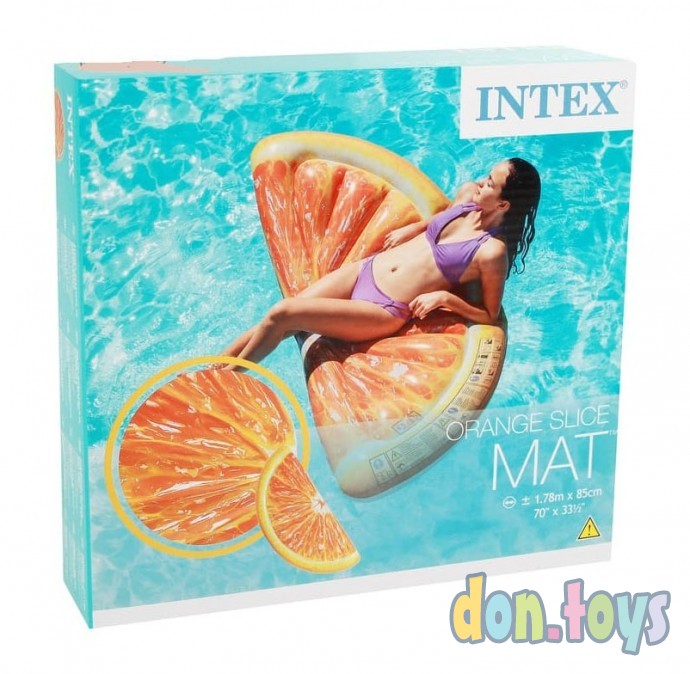 ​Надувной матрас Долька апельсина Intex, арт. 58763sh, фото 1
