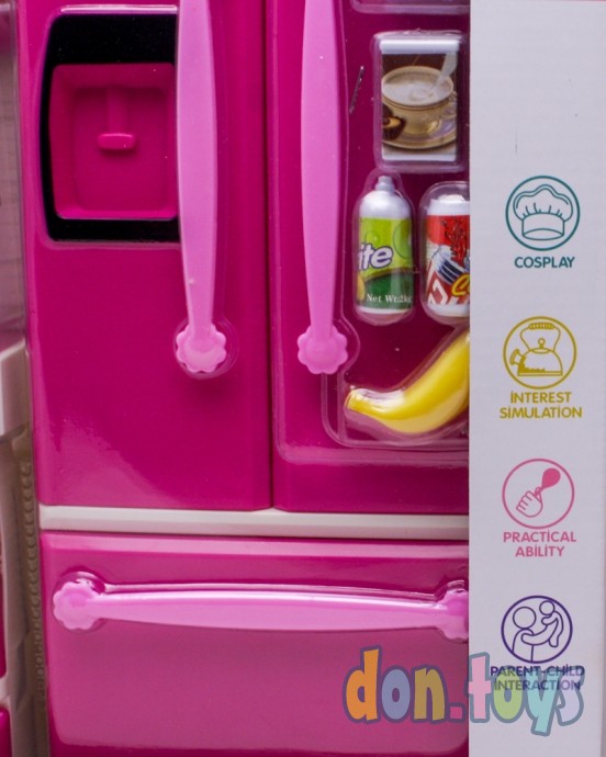 ​Игровая кухня для кукол типа Барби с аксессуарами, арт. 8206, фото 3