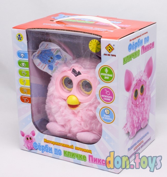 ​Интерактивная игрушка Ферби по кличке "Пикси", розовый, фото 3