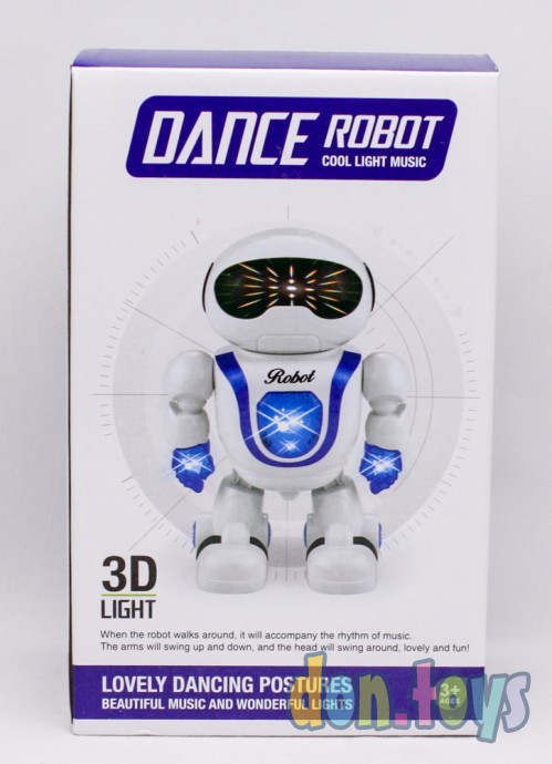 Танцующий робот со светом и звуком, арт. 363-10A, фото 4