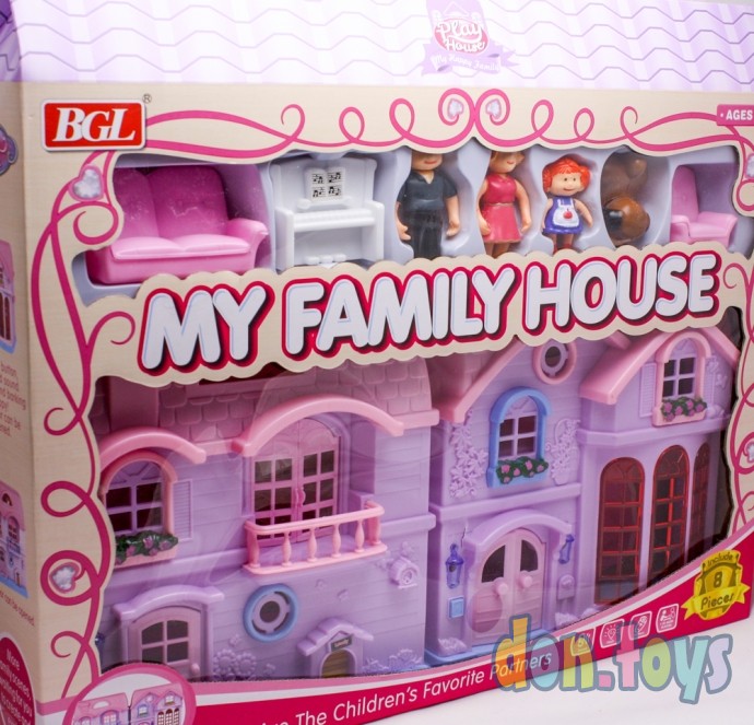 ​Кукольный домик My Family House, арт. 80612, фото 3