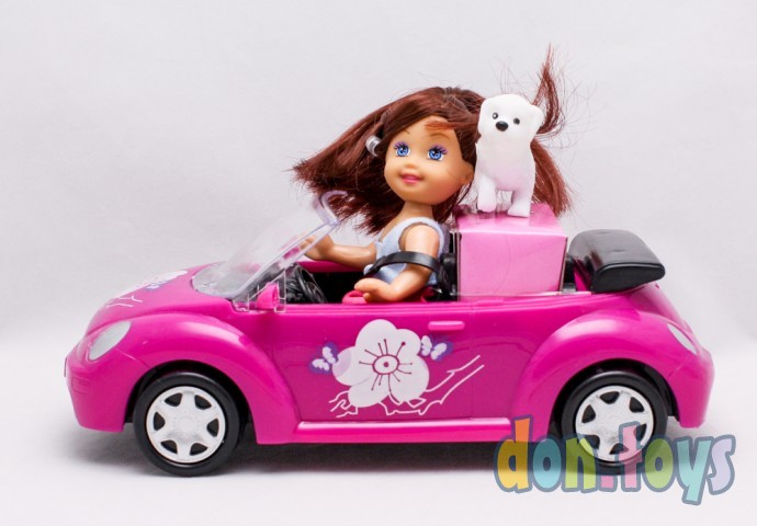 ​Кукла Арина в машине с собачкой, арт. K899-14, фото 9