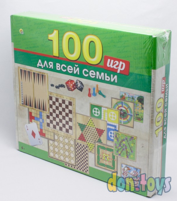 ​Игры для всей семьи 100 игр в 1 наборе, арт. ИН-0139, фото 5