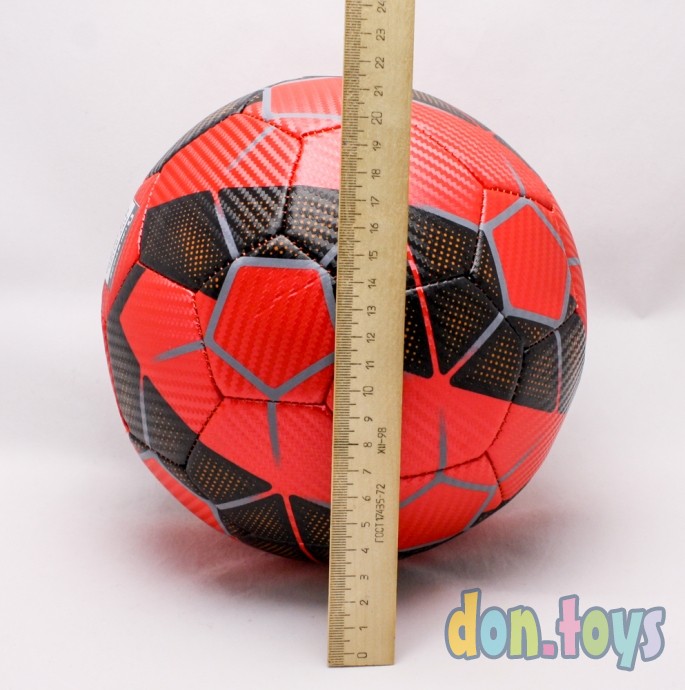 ​Мяч футбольный, арт. 25536-13 красный, фото 2