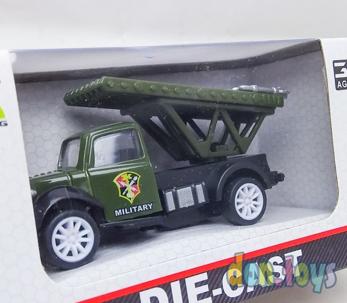 ​Машинка военная Катюша, Die-cast, арт. DS870, фото 2