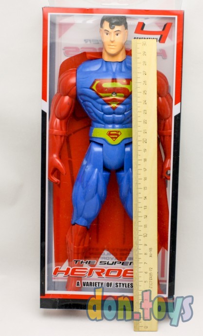 Супер герои большой Супермен, со светом, фото 2