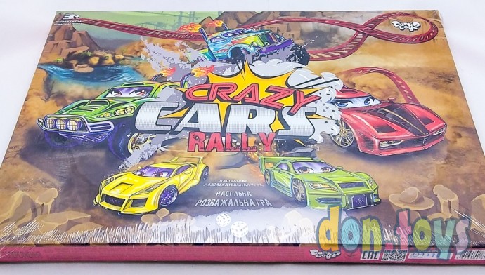 ​Настольная развлекательная игра Crazy Cars Rally, арт. DT G93R, фото 5