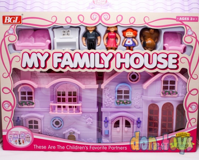 ​Кукольный домик My Family House, арт. 80612, фото 1