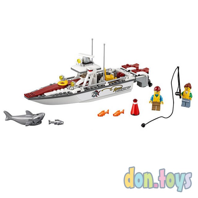 ​Конструктор Bela Urban , арт 10646 (аналог Lego City 60147) "Рыболовный катер", 160 деталей, фото 10