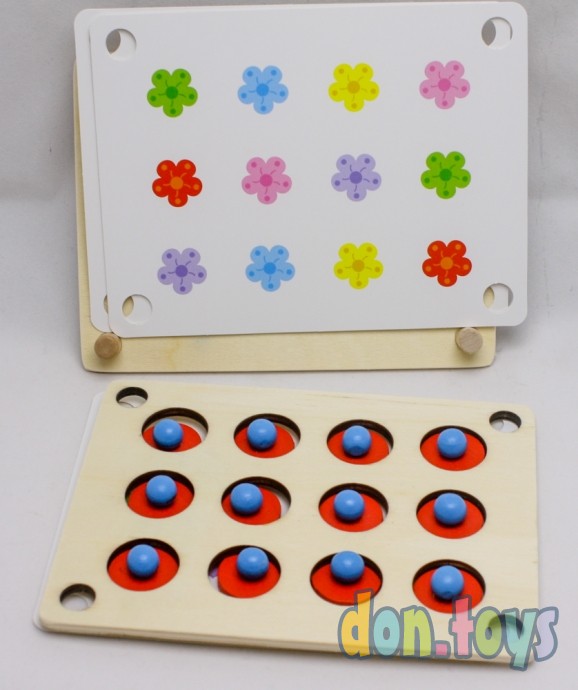 ​Детская развивающая игра «Мемори» 13,5 × 18,5 × 2,8 см, арт. 5245007, фото 4
