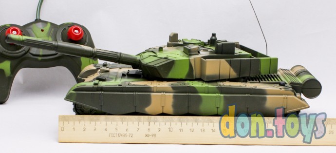 ​Танк Military Vehicles на р/управлении, 31 см, масштаб 1:20, арт. 168-24, фото 3